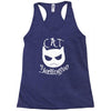 cat skellington Racerback Tank