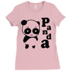 panda Ladies Fitted T-Shirt
