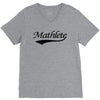mathlete t shirt funny math humor geek nerd school athlete tee s m l x V-Neck Tee