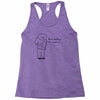 bad poetry Racerback Tank