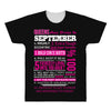 quens are born in september All Over Men's T-shirt