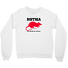 nutria its whats for dinner Crewneck Sweatshirt