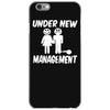 under new management stag night wedding mens iPhone 6/6s Case