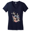 wickedness Women's V-Neck T-Shirt