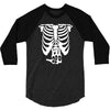 beer belly xray skeleton funny 3/4 Sleeve Shirt