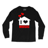 i love house music Long Sleeve Shirts