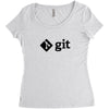 GIT IM FIT Women's Triblend Scoop T-shirt
