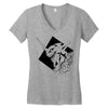 neon genesis evangelion Women's V-Neck T-Shirt