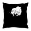 sancho und pancho kult fun fr&ouml;sche frog oldschool Throw Pillow