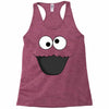 Cookie Monster Face Racerback Tank