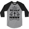 I Am One Blessed Pawpaw 3/4 Sleeve Shirt
