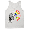 gaydar gay rainbow radar Tank Top