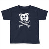 pig bacon cross bones pirate Toddler T-shirt