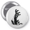 main de zombie Pin-back button