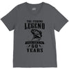 The Fishing Legend Reeling Them In For 60 Years V-Neck Tee