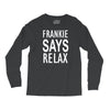 frankie says relax retro vintage Long Sleeve Shirts