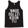 i'll never let you down Tank Top