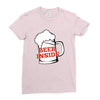 Beer Inside Ladies Fitted T-Shirt
