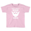 funny beards printed Toddler T-shirt