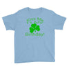 kiss me i't my birthday pi Youth Tee
