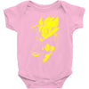 son goku dragonball z fun Baby Onesie