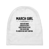 March Girl Hated By Many Baby Beanies