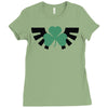 zelda logo treffle trois feuilles Ladies Fitted T-Shirt