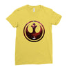 Rebel Alliance Logo Ladies Fitted T-Shirt