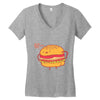 big buns Women's V-Neck T-Shirt