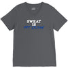 sweat is fat crying V-Neck Tee
