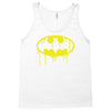 batman dying bleeding logo Tank Top