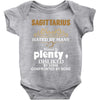 Sagittarius Hated By Many Wanted By Plenty Disliked By Some Confronted Baby Onesie