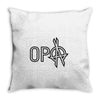 opa logo Throw Pillow