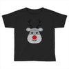 christmas reindeer rudolph Toddler T-shirt