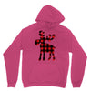 lumberjack reindeer Unisex Hoodie