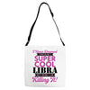 i never dreamed i would be a super cool libra but here i am killing it Adjustable Strap Totes