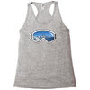 ski goggles copy Racerback Tank