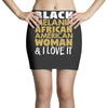 melanin african american woman Mini Skirts