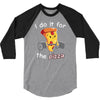 i do it for the pizza 3/4 Sleeve Shirt