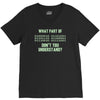 what part of binary code don't you understand V-Neck Tee