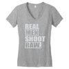 shoot raw Women's V-Neck T-Shirt