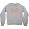 Camping Red Crewneck Sweatshirt