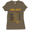 Libra Facts Zodiac Ladies Fitted T-Shirt