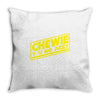 chewie y u no age Throw Pillow