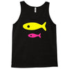 big fish little fish cardboard box Tank Top