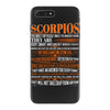 Scorpios Difficult Ones To Understand Zodiac iPhone 7 Plus Case