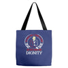 he might find a rabbit in there but hell never find dignity Tote Bags
