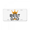 The Best Dad License Plate