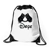 mickey mouse sexy dope Drawstring Bags