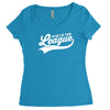 i'm out of your league Women's Triblend Scoop T-shirt